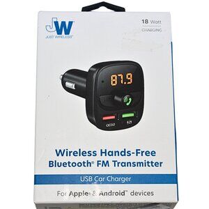 Wireless Bluetooth FM Transmitter – Hands-Free Car Adapter